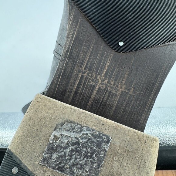 Wolverine boots womens 9.5 gray vegan leather margot tall riding fits like 9 - Picture 4 of 9